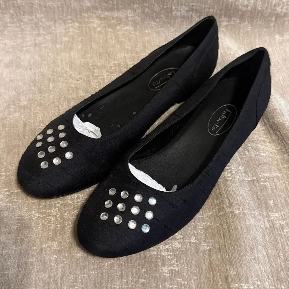 Talbots Bejeweled Ballet Flats